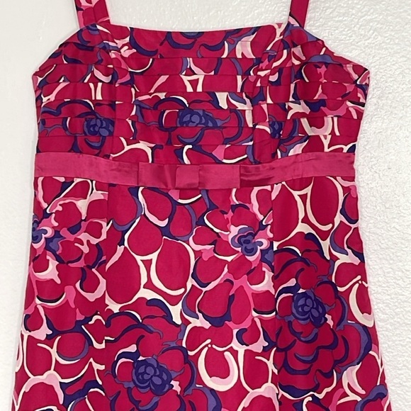 Lilly Pulitzer Pink and Blue Floral Dress - Picture 2 of 7